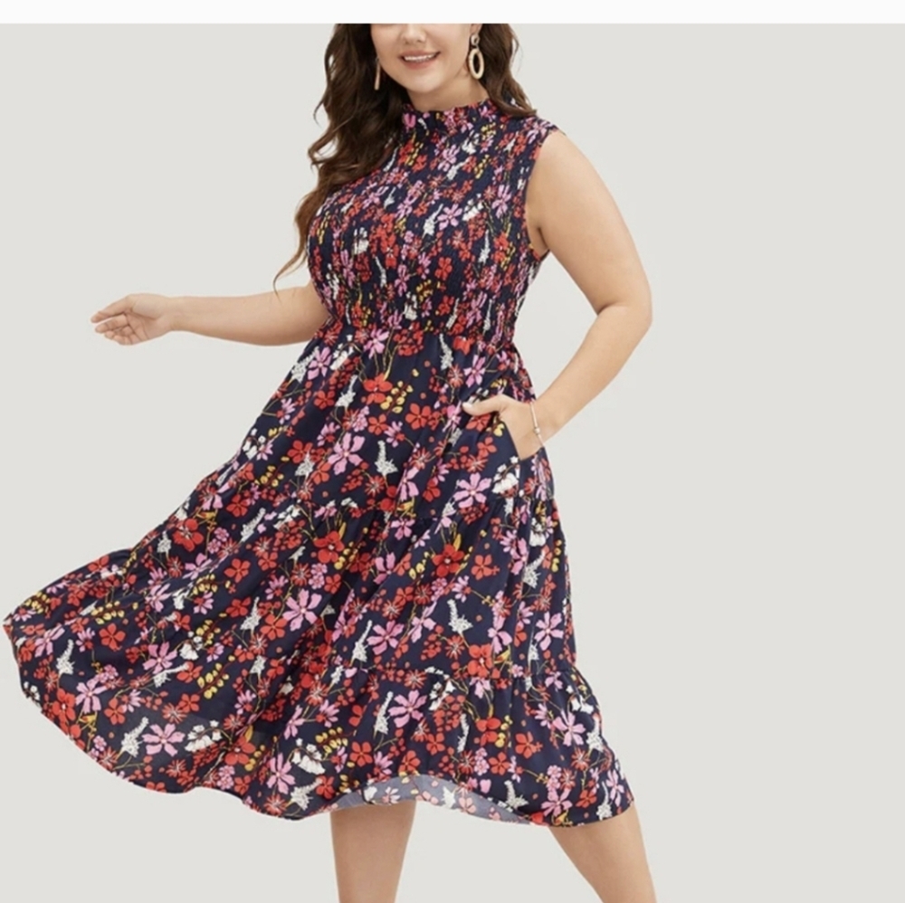 Floral Sleeveless Dress